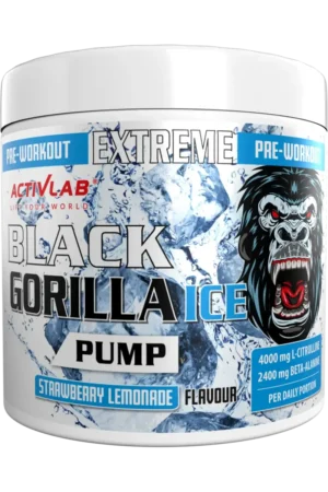 Black Gorilla Ice Pump Pre-Workout - 300g (Koffeinfri)