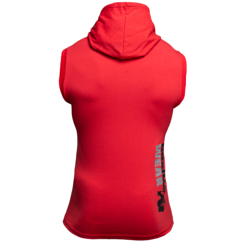 Melbourne S/L Hooded T-shirt - Rød S T-skjorter