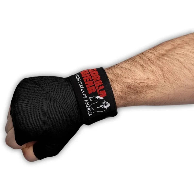 Boxing Hand Wraps - Sort 2,5 Meter Grep / Støtte
