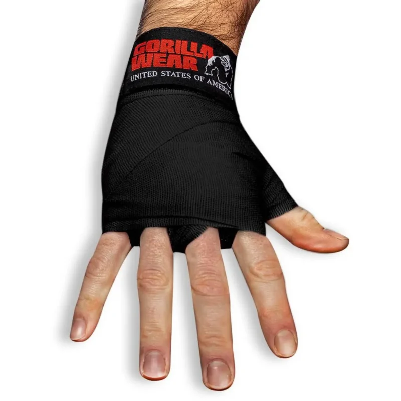 Boxing Hand Wraps - Sort 2,5 Meter Grep / Støtte