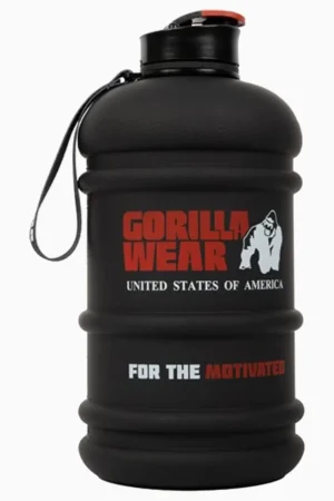 Gorilla Wear Water Jug 2.2L - Sort