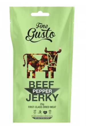 Fine Gusto Beef Jerky - Pepper