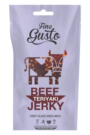 Fine Gusto Beef Jerky - Teriyaki