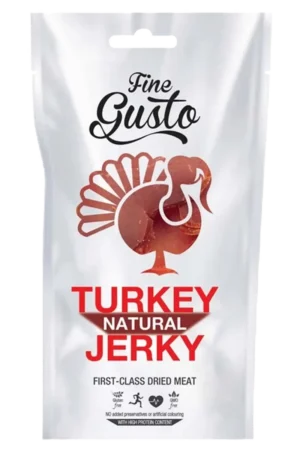 Fine Gusto Turkey Jerky - Natural