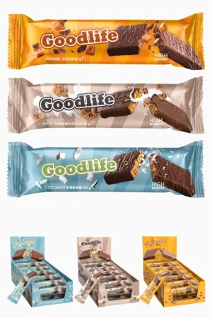 Goodlife Proteinbar 50g - Diverse smaker