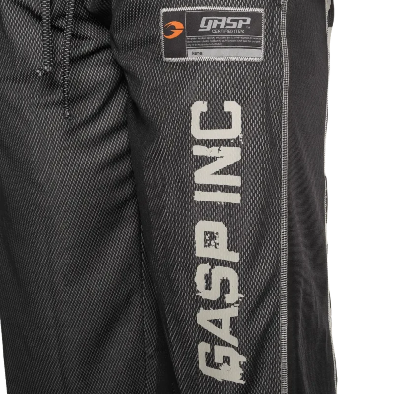 Gasp No1 Mesh Pants Black - M Treningsbukser