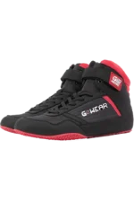 Gwear Classic High Tops - Black/Red 45 Sko