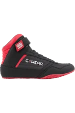 Gwear Classic High Tops - Black/Red 45 Sko