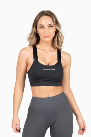Monroe Sports Bra - Sort
