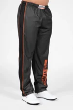 Wallace Mesh Pants - Gray/Orange S/M Treningsbukser