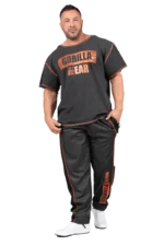 Wallace Mesh Pants - Gray/Orange S/M Treningsbukser