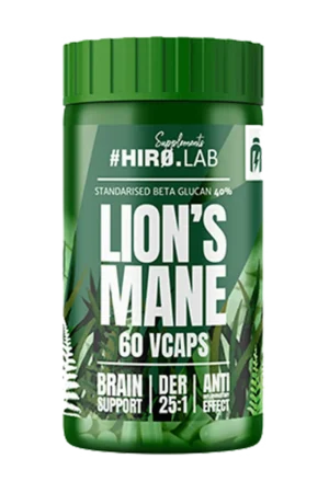HIRO.LAB Lion's Mane - 60 kapsler