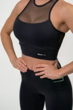 Fit Activewear Padded Sports Bra Blå - S Sports-BH