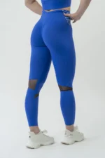 Fit Activewear High-Waist Leggings Blå - L Tights / Leggings