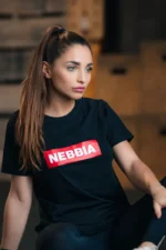 NEBBIA Basic T-skjorte Woman - Sort S T-skjorter