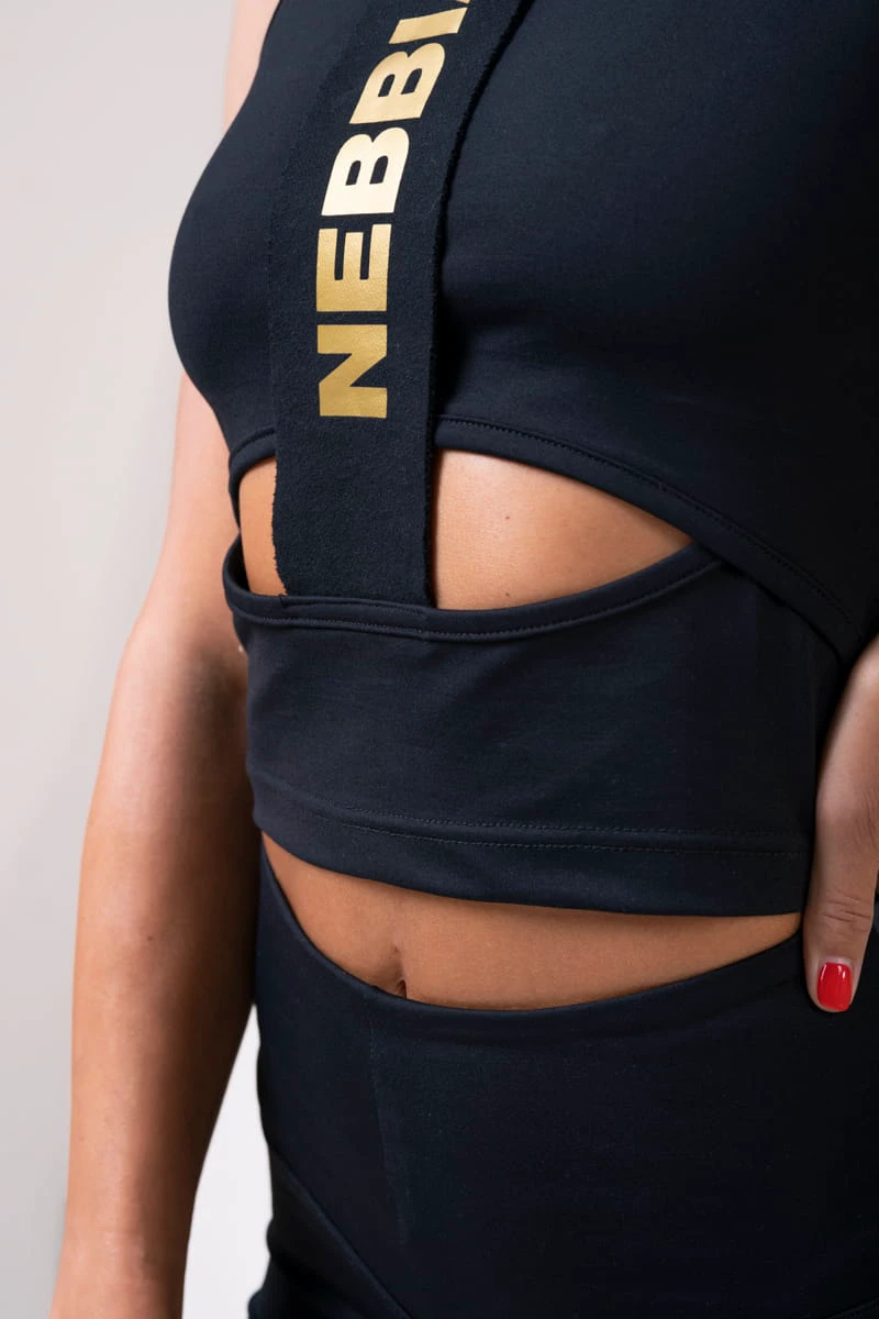 Nebbia Honey Bunny Tank Top Sort - XS Topper