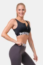 Smart Zip Front Sports Bra Sort - XS Topper