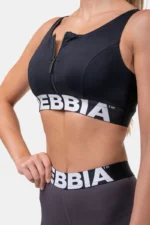 Smart Zip Front Sports Bra Sort - XS Topper