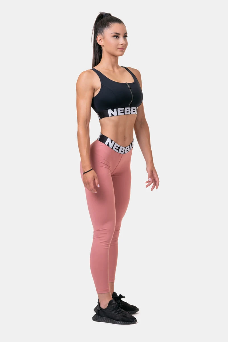 Smart Zip Front Sports Bra Sort - XS Topper