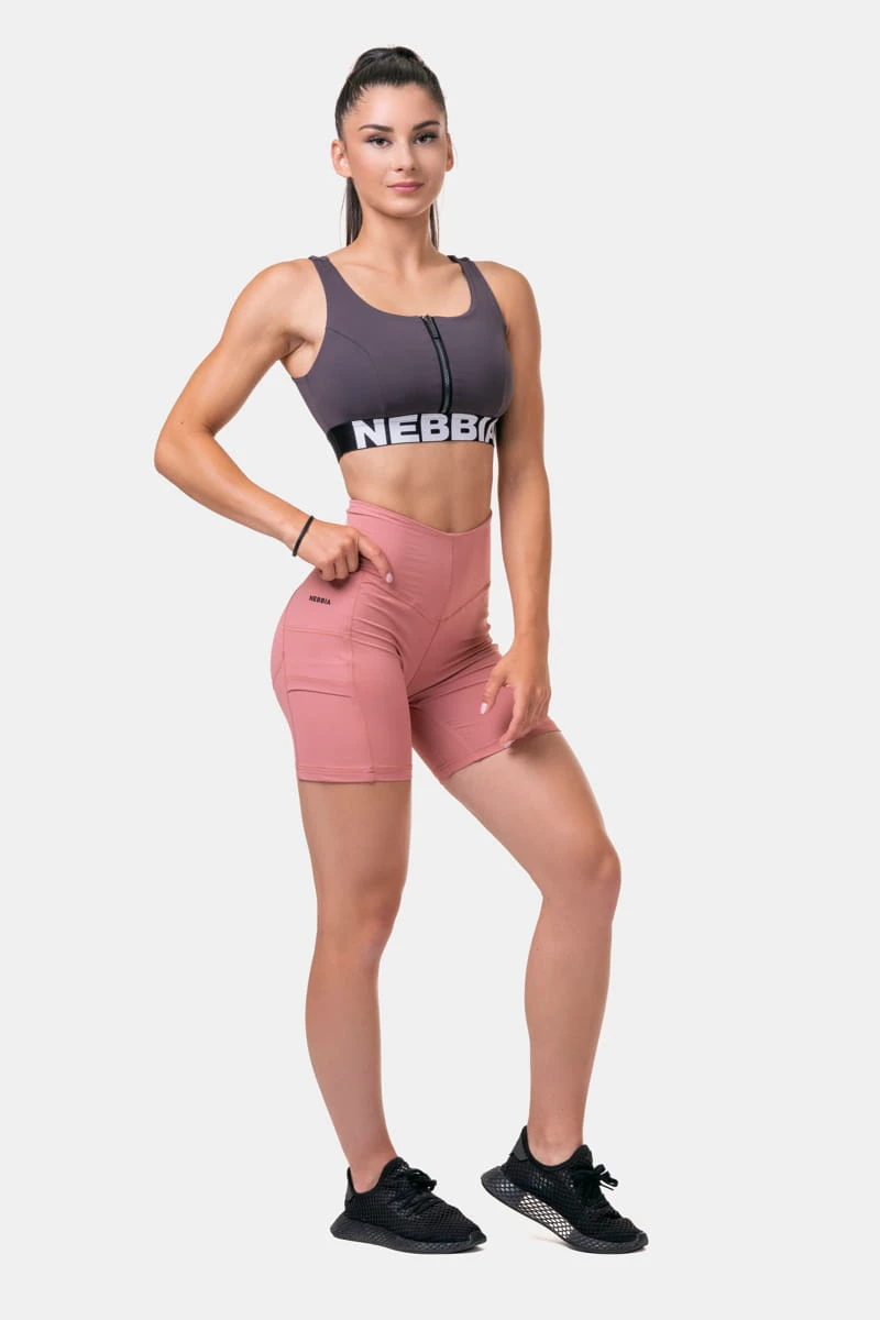 Smart Zip Front Sports Bra Sort - XS Topper