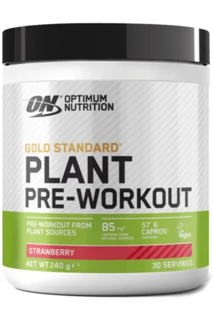 Gold Standard PLANT Pre-Workout - 240g Strawberry