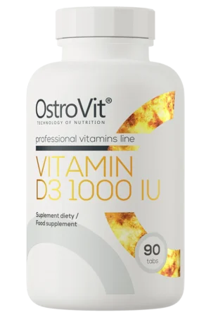 Vitamin D3 1000 IU - 90 kapsler