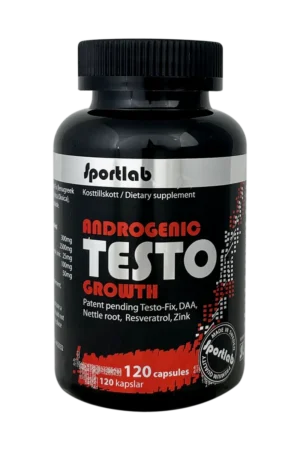 Sportlab Testo Growth - 120 kapsler