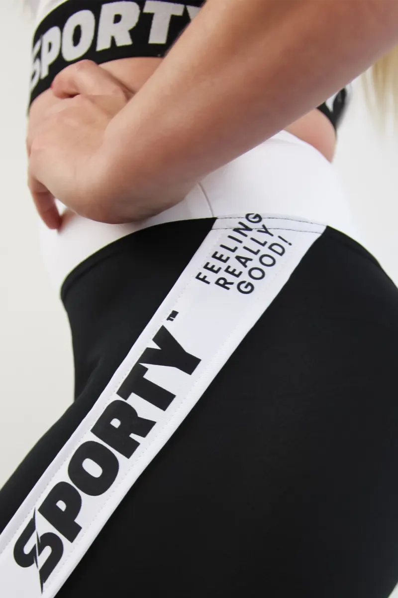 Sporty Signature Collection Tights Hvit - XS Tights / Leggings