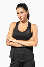 Sporty Energy Sport Singlet Black - XL Topper