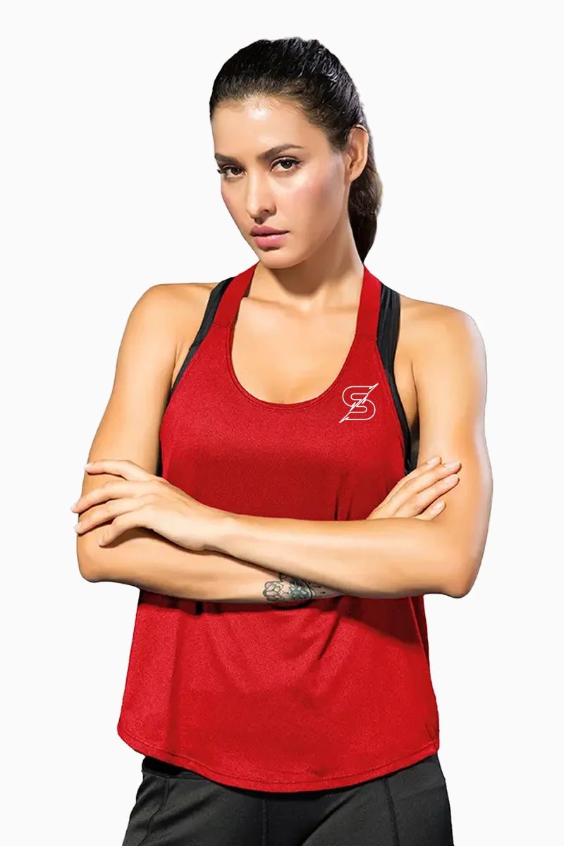 Sporty Energy Sport Singlet Red - XL Topper