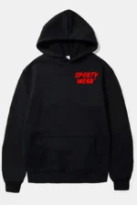 Sporty Simple Classic Hoodie Black - XL Hoodies / Hettegensere