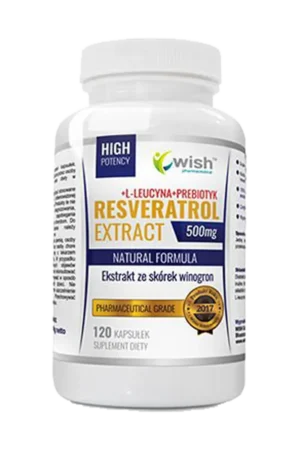 Resveratrol Extract 500mg - 120 kapsler