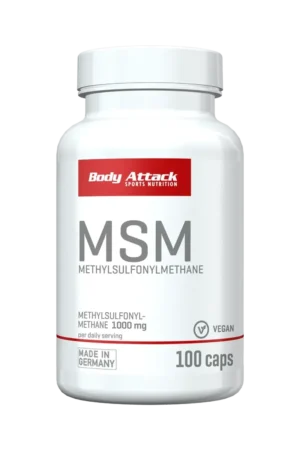 Body Attack MSM - 100 kapsler