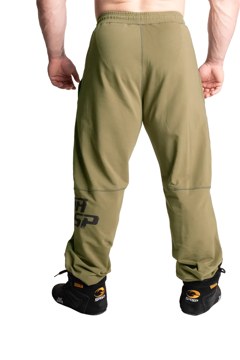 Gasp Vintage Sweatpants Treningsbukse - Washed Green M Treningsbukser