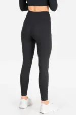Famme Rib Leggings Grå - S Tights / Leggings