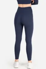 Famme Rib Leggings Grå - S Tights / Leggings
