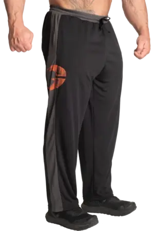 GASP Mesh Pants - Black/Grey L Treningsbukser