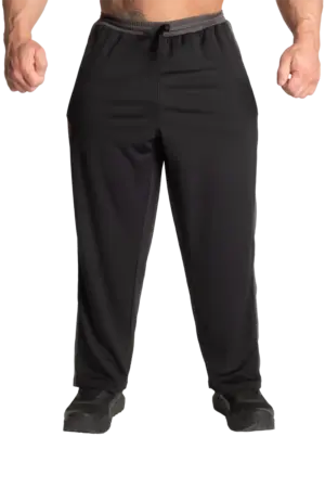GASP Mesh Pants - Black/Grey S Treningsbukser