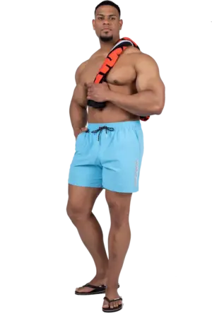 GW Sarasota Swim Shorts - Blue S Shorts