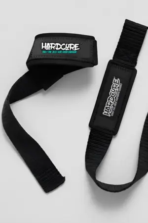 Hardcore Lifting Straps Black Grep / Støtte