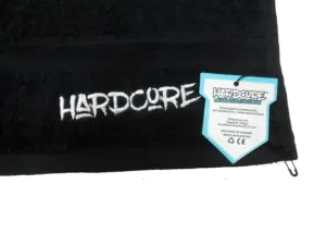Hardcore Treningshåndkle - Sort  Håndklær