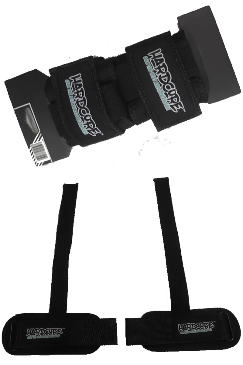Hardcore Lifting Straps with Wrist Support Hardcore Lifting Straps with Wrist Support Grep / Støtte