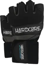 Hardcore Treningshansker Pro - Black L Grep / Støtte