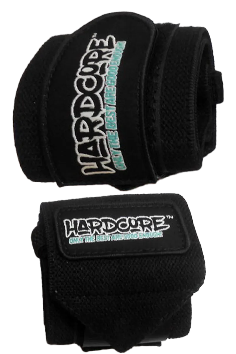 Hardcore Wrist Wraps Black Grep / Støtte