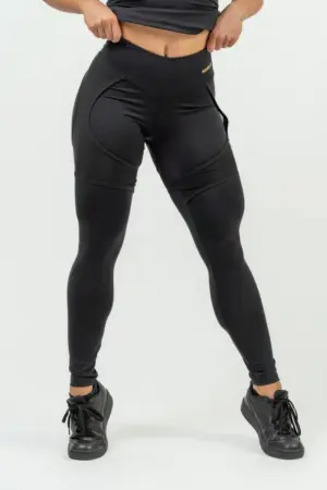 NEBBIA Women's High Waist Leggings INTENSE Mesh XS Tights / Leggings