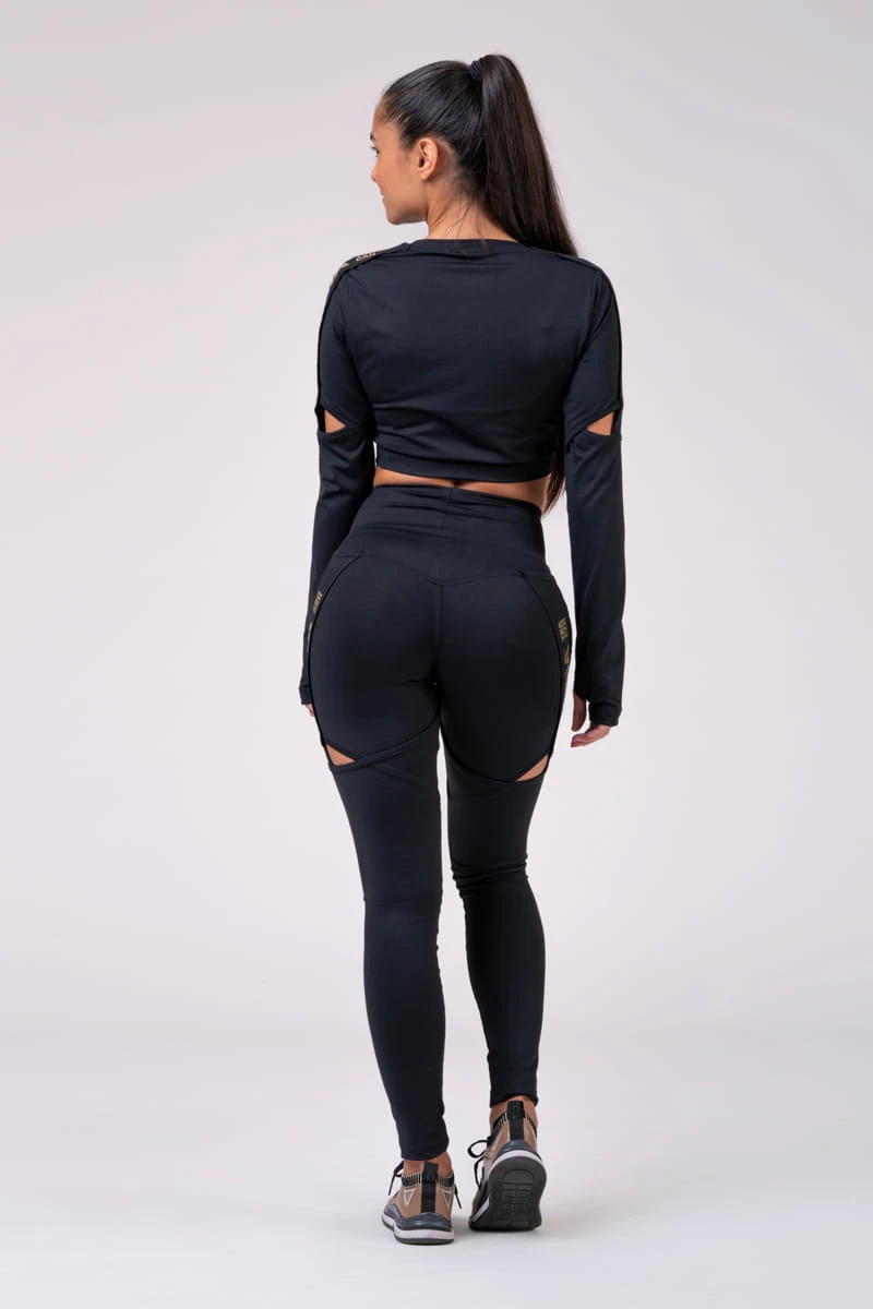 Nebbia Honey Bunny Leggings Sort - XS Tights / Leggings