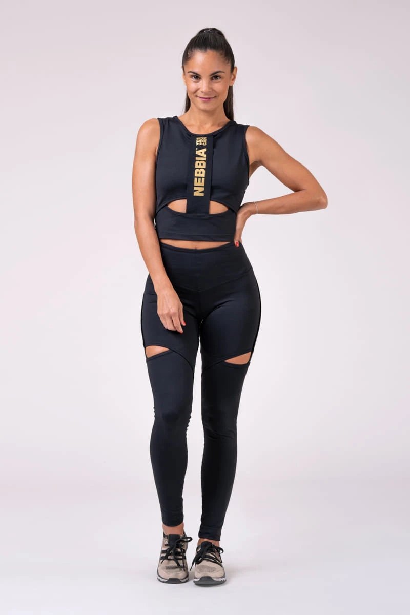 Nebbia Honey Bunny Leggings Sort - XS Tights / Leggings
