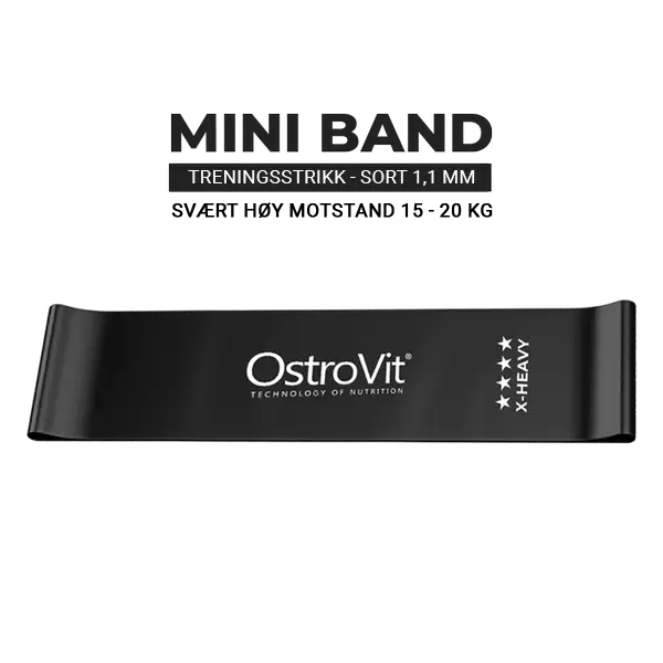 OstroVit Treningsstrikker 4 stk + pose  Vekter / Strikk