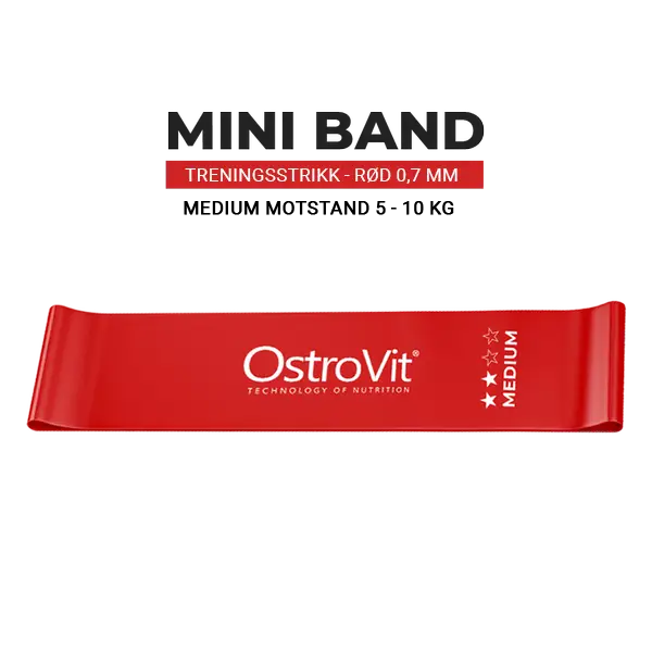 OstroVit Treningsstrikker 4 stk + pose  Vekter / Strikk