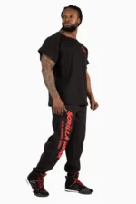 Augustine Old School Pants - Sort/Rød S/M Treningsbukser
